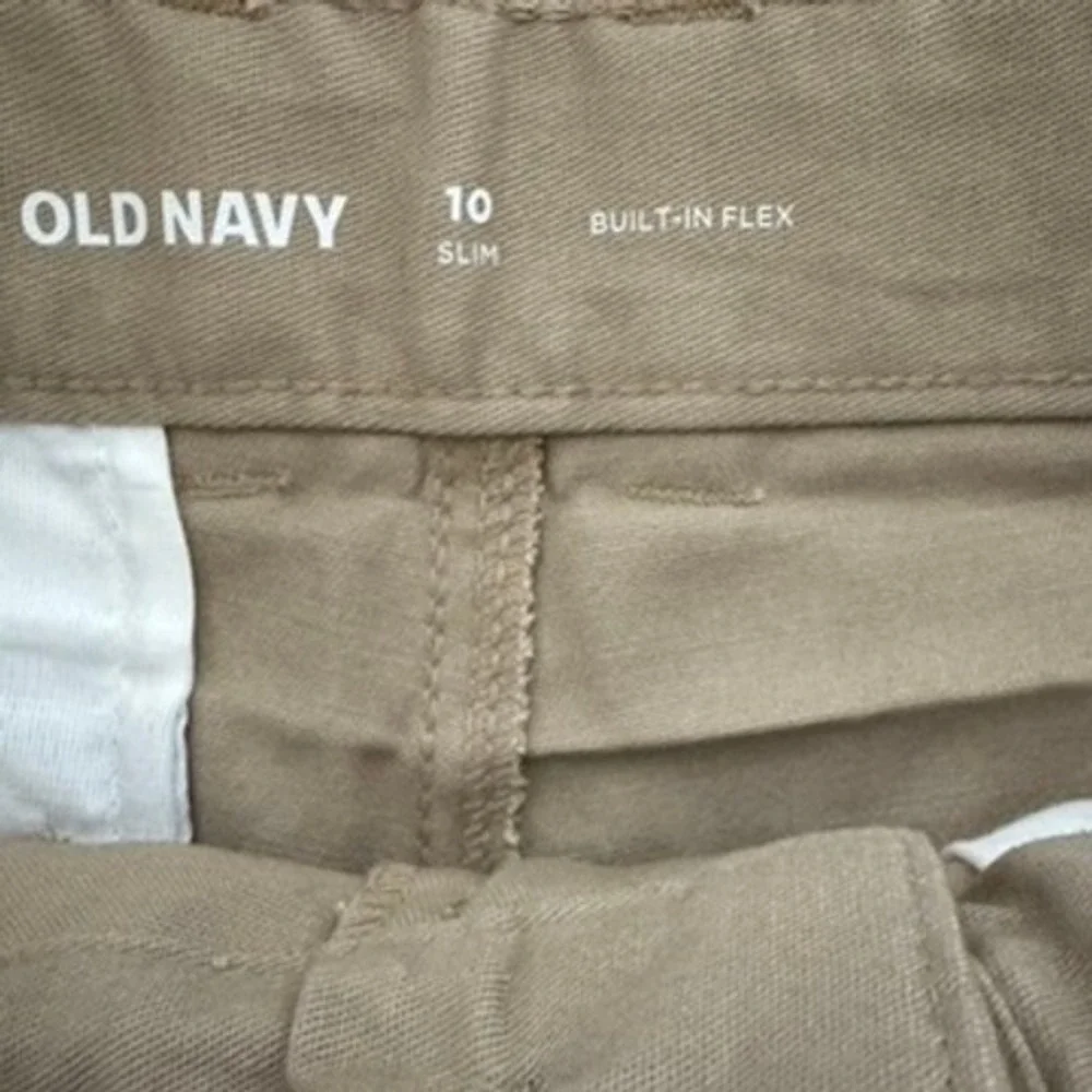 Old Navy‎ Boys Slim Khaki Shorts Size 10 Built-In Flex School Uniform